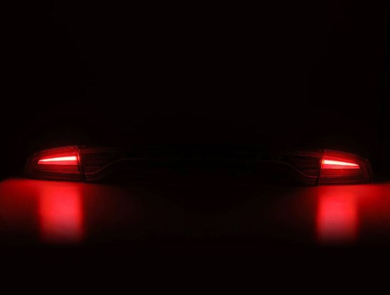 AlphaRex 15-23 Dodge Charger NOVA-Series Prismatic LED Tail Lights Black - Burkken Auto Parts