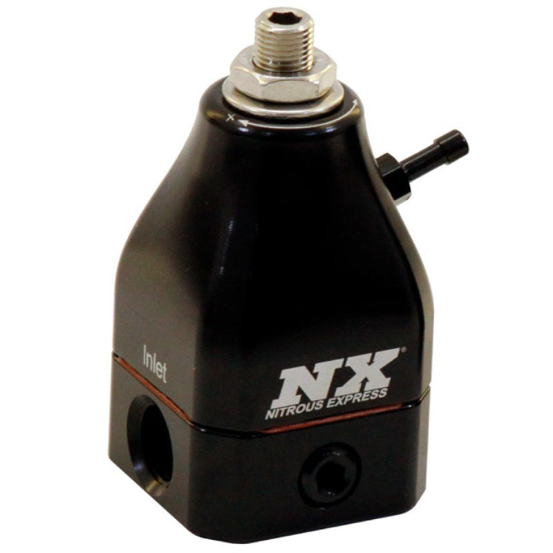 Nitrous Express NX Billet Fuel Pressure Regulator Bypass Style 30-100 PSI - Burkken Auto Parts