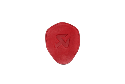 Akrapovic Leather Headphones Case - Red - Burkken Auto Parts