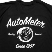 Autometer Vintage T-Shirt Black Large - Burkken Auto Parts