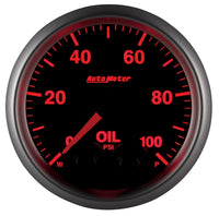 Autometer Elite 52mm Oil Pressure Peak and Warn Gauge w/ Electonic Control - Burkken Auto Parts