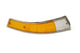 Porsche Euro Right Side Turn Signal Lens with Chrome Trim (69-73) 911-631-922-03-M253 | Classic OEM Style Lighting