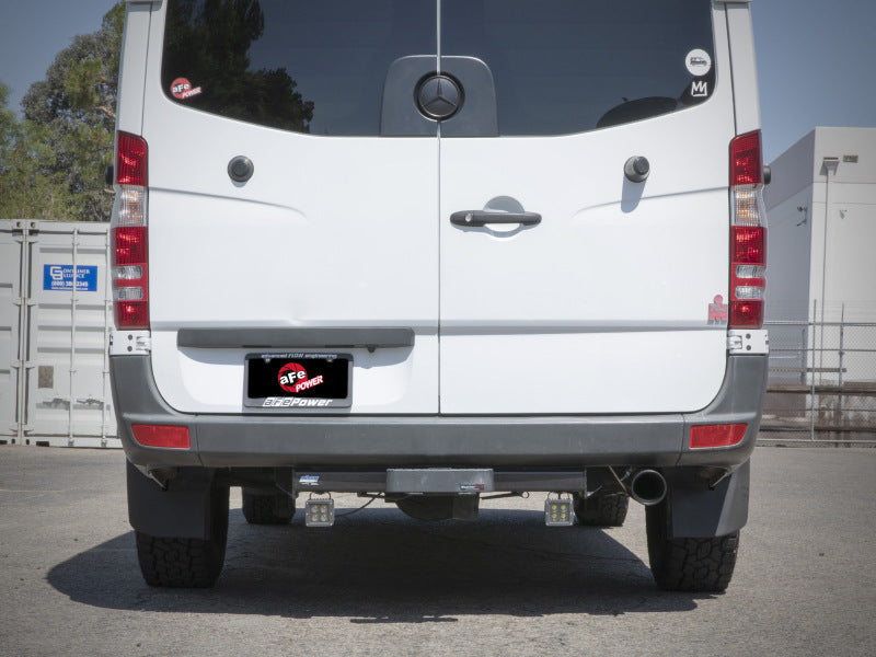 aFe Vulcan Series 3in 304SS DPF-Back Exhaust w/ Black Tip 14-18 Mercedes-Benz Sprinter 2500 - Burkken Auto Parts