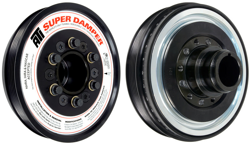 ATI Damper - 7.48in - Alum - 6/4 Grv - 23-24 Cadillac Escalade V 6.2L LT4 - Burkken Auto Parts