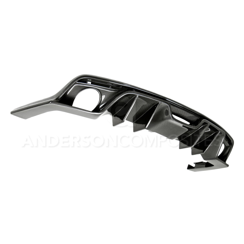 Anderson Composites 15-16 Ford Mustang Type-AR Rear Diffuser - Burkken Auto Parts