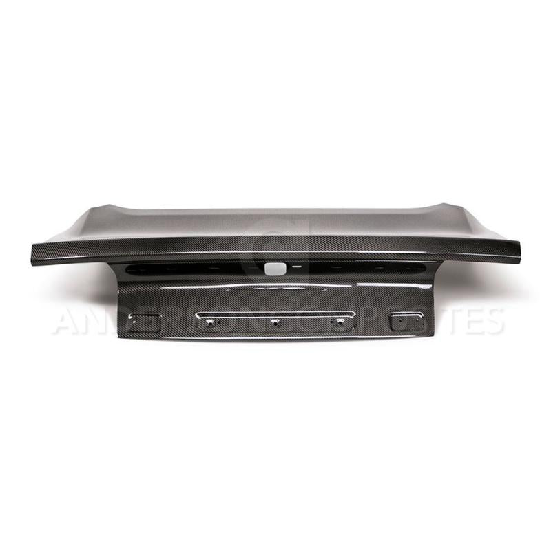 Anderson Composites 15-18 Ford Mustang Type-OE Double Sided Carbon Fiber Decklid - Burkken Auto Parts