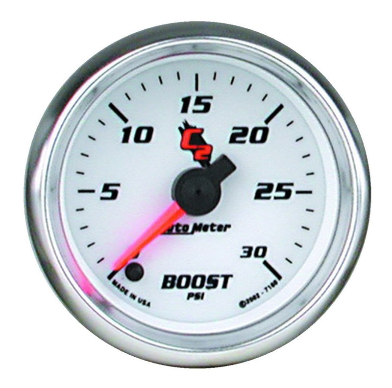 Autometer C2 52mm 30 PSI Electronic Boost Gauge - Burkken Auto Parts