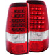 ANZO 1999-2007 Chevrolet Silverado 1500 LED Taillights Red/Clear - Burkken Auto Parts
