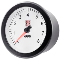 Autometer Stack Sport 88mm 0-8K RPM Tachometer - White - Burkken Auto Parts