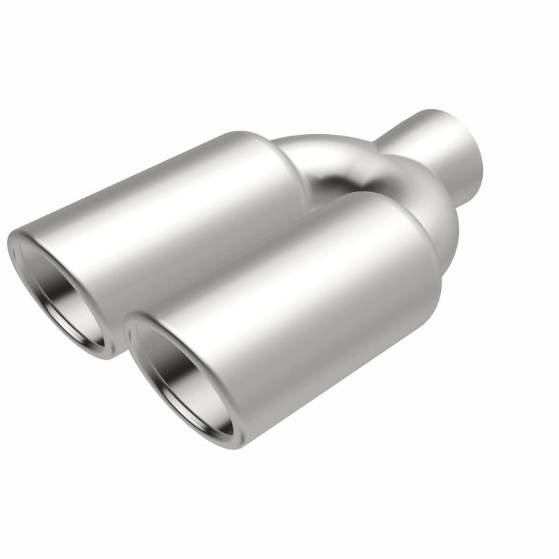 MagnaFlow Tip 1-Pk Dual Rnd DW 3x10 2.25ID - Burkken Auto Parts