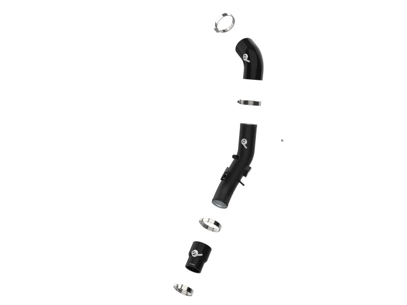 aFe BladeRunner 2-1/2 IN Aluminum Cold Charge Pipe Black 17-20 Hyundai Elantra GT L4-1.6L (t) - Burkken Auto Parts