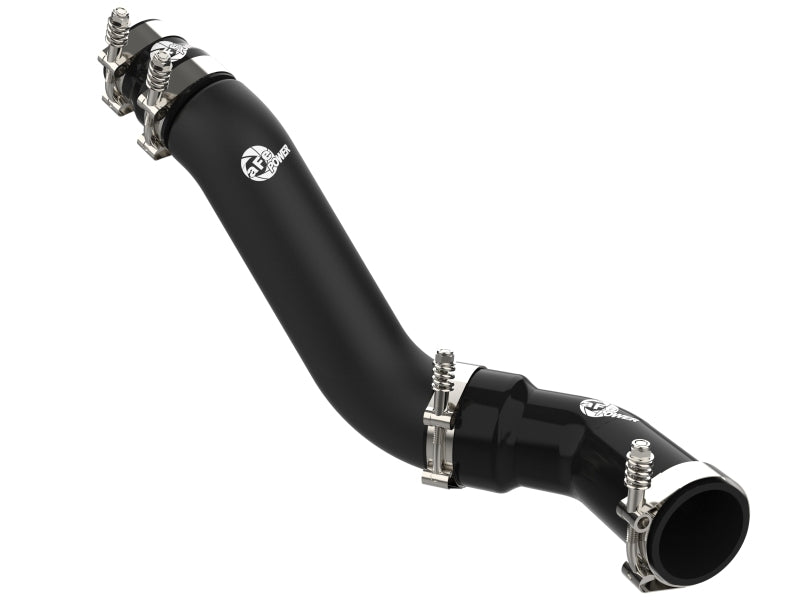 aFe 16-19 RAM 1500 V6 3.0L (TD) BladeRunner 3in Aluminum Hot Charge Pipe - Black - Burkken Auto Parts