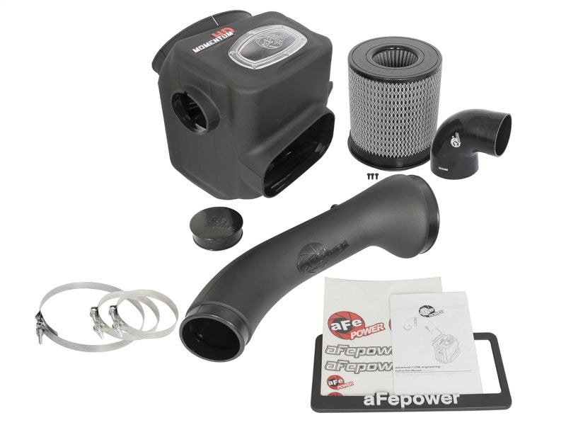 aFe 16-19 Nissan Titan XD V8 5.0L Momentum HD Cold Air Intake System w/ Pro DRY S Media - Burkken Auto Parts