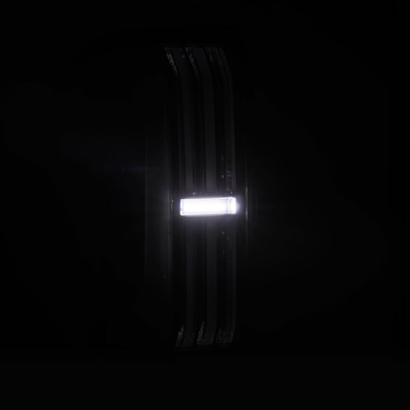 AlphaRex 24-25 Toyota Tacoma NOVA-Series LED Prismatic Tail Lights - Alpha-Black - Burkken Auto Parts