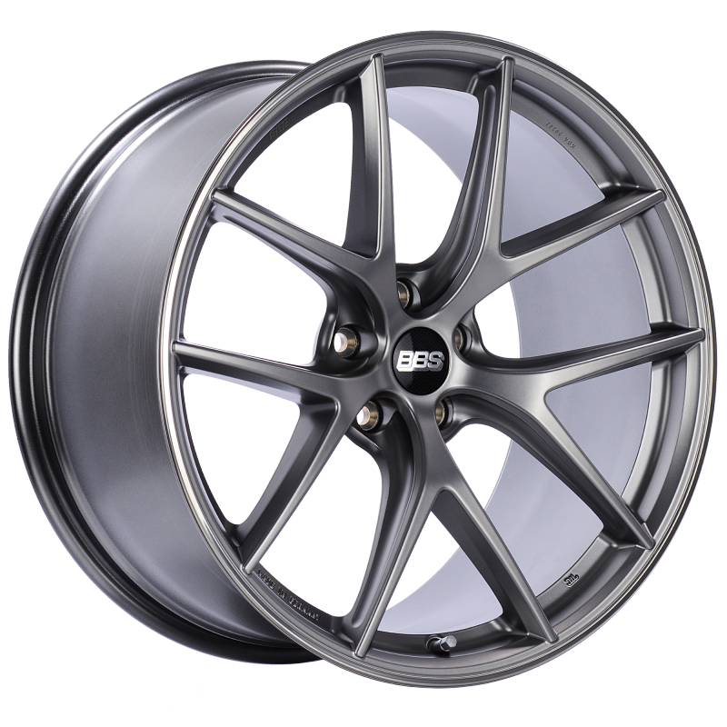 BBS CI-R 20x10.5 5x120 ET35 Platinum Silver Polished Rim Protector Wheel -82mm PFS/Clip Required - Burkken Auto Parts