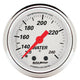 AutoMeter Gauge Water Temp 2-1/16in. 120-240 Deg. F Mech Arctic White - Burkken Auto Parts