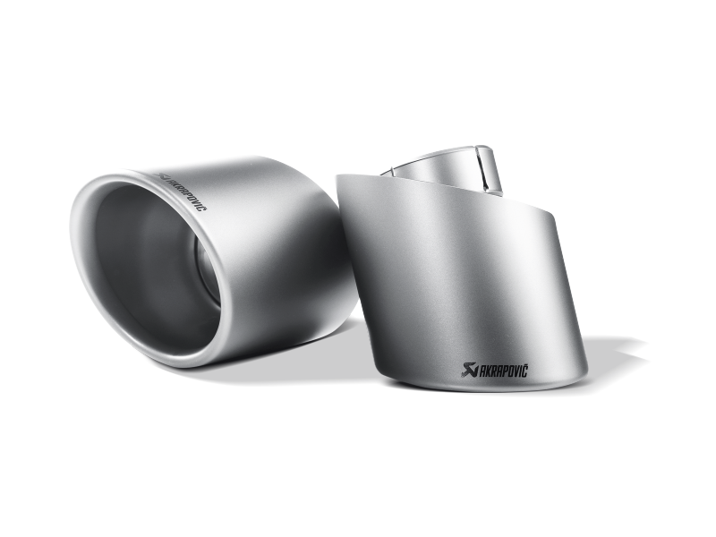 Akrapovic 09-16 Volkswagen Scirocco R Tail Pipe Set (Titanium) - Burkken Auto Parts