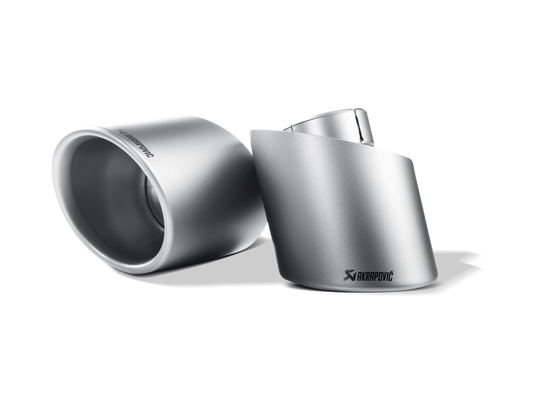 Akrapovic 09-16 Volkswagen Scirocco R Tail Pipe Set (Titanium) - Burkken Auto Parts