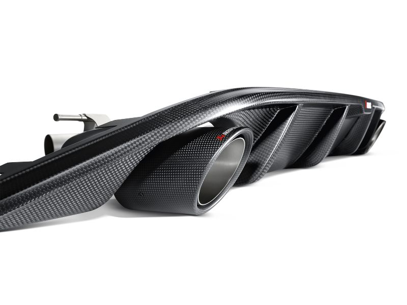 Akrapovic 13-17 Volkswagen Golf GTI (VII) Rear Carbon Fiber Diffuser - Matte - Burkken Auto Parts