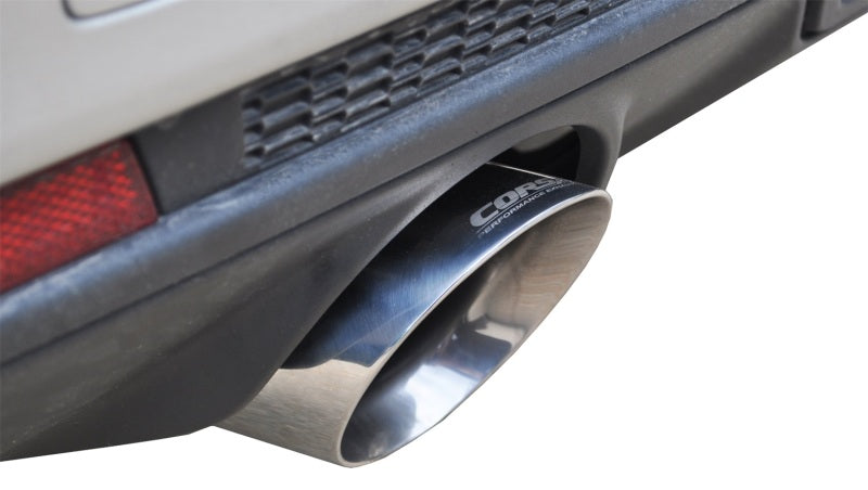 Corsa 2013-2019 Cadillac ATS Sedan 2.0L A/T Polished Sport Dual Rear Cat-Back Exhaust - Burkken Auto Parts