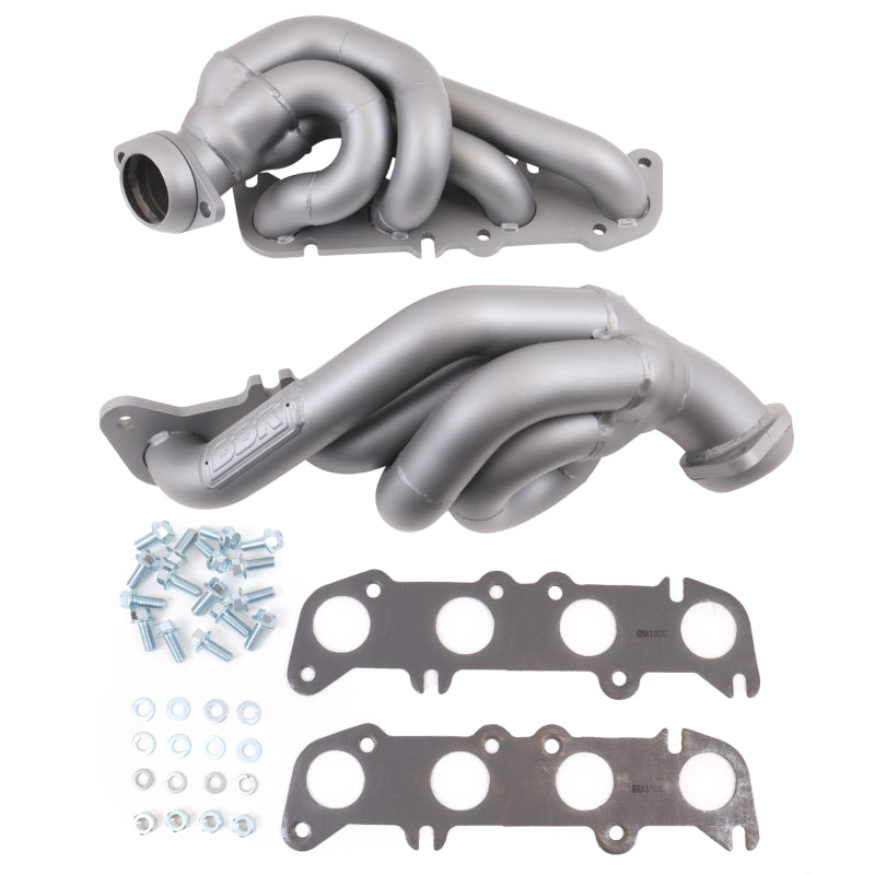 BBK 11-14 Ford F-150 Coyote 5.0 Shorty Tuned Length Exhaust Headers - 1-3/4in Titanium Ceramic - Burkken Auto Parts