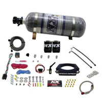 Nitrous Express 2014+ GM 6.2L Truck Nitrous Plate Kit (35-300HP) w/Composite Bottle - Burkken Auto Parts