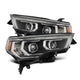 AlphaRex 14-22 Toyota 4Runner PRO-Series Projector Headlights Black w/Seq. Sig. + DRL - Burkken Auto Parts