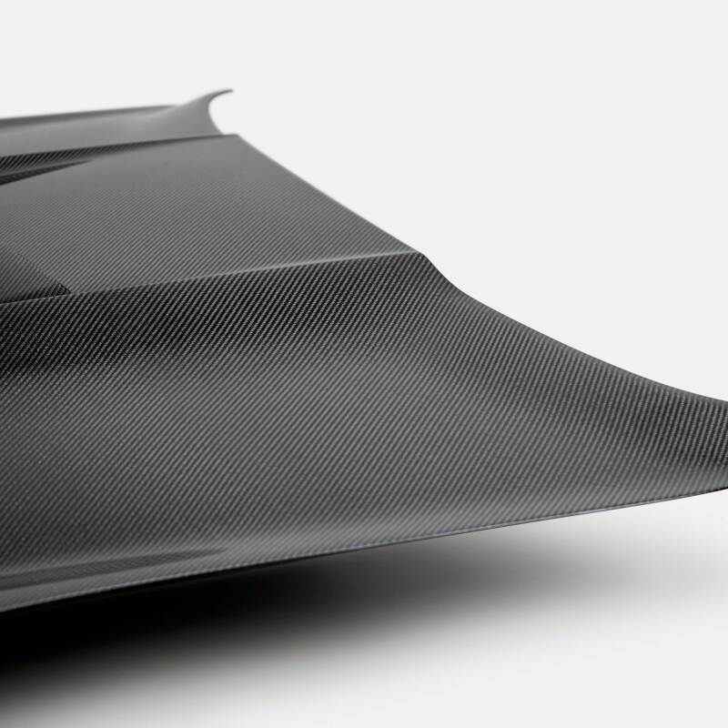 Anderson Composites 15-20 Ford Mustang Shelby GT350/GT350R Type GT5 Double Sided Carbon Fiber Hood - Burkken Auto Parts