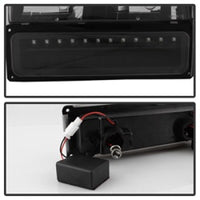 xTune 92-94 Blazer Full Size Corner/LED Bumper Headlights Black HD-JH-CCK88-LED-AM-BK-SET - Burkken Auto Parts