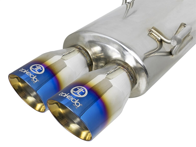 aFe Takeda 3in 304 SS Cat-Back Exhaust System 15-18 Subaru WRX/WRX STI H4-2.0/2.5L (t) - Burkken Auto Parts
