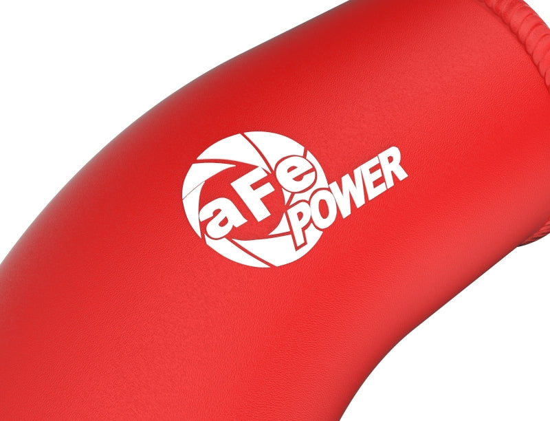 aFe 2024+ Toyota Tacoma BladeRunner  2.5in & 3in Aluminum Hot & Cold Charge Pipe Kit - Red - Burkken Auto Parts