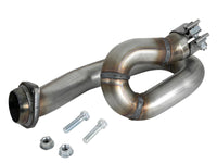 aFe POWER Twisted Steel Loop Relocation Pipe 2018 Jeep Wrangler (JL) V6-3.6L - Burkken Auto Parts