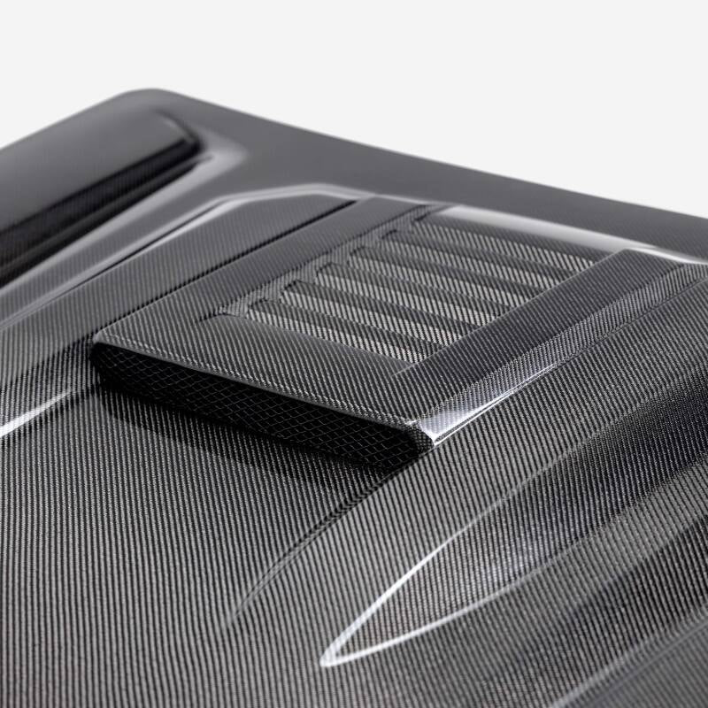 Seibon 2024+ Toyota Tacoma TR-Style Carbon Fiber Hood - Burkken Auto Parts