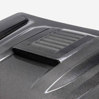 Seibon 2024+ Toyota Tacoma TR-Style Carbon Fiber Hood - Burkken Auto Parts