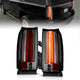 ANZO 2015-2017 Chevrolet Suburban/Tahoe LED Taillights Smoke - Burkken Auto Parts