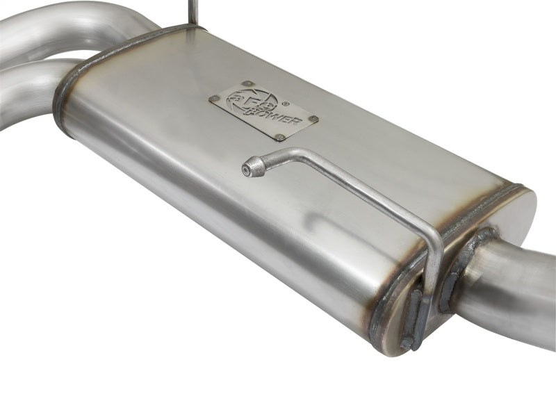 aFe Rebel Series CB Middle-Side Exit SS Exhaust w/ Black Tips 09-16 GM Silverado/Sierra V6/V8 - Burkken Auto Parts
