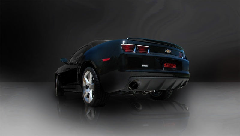Corsa 2011-2015 Chevrolet Camaro Convertible SS 6.2L V8 Manual Black Sport Cat-Back + XO Exhaust - Burkken Auto Parts