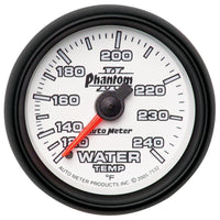 Autometer Phantom II 2-1/16in 120-240 Degree F Mechanical Water Temp Gauge - Burkken Auto Parts