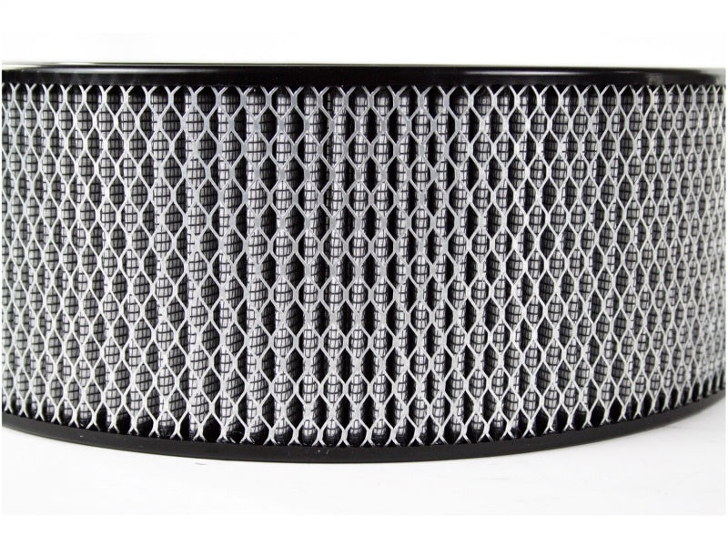 aFe MagnumFLOW Air Filters Round Racing PDS A/F RR PDS 14OD x 11ID x 5H IN with E/M - Burkken Auto Parts