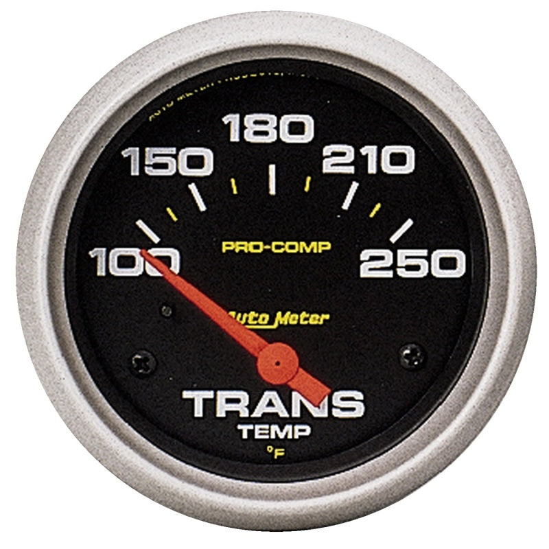 Autometer Pro-Comp 2 5/8in 100-250 F Electric Transmission Temperature Gauge - Burkken Auto Parts
