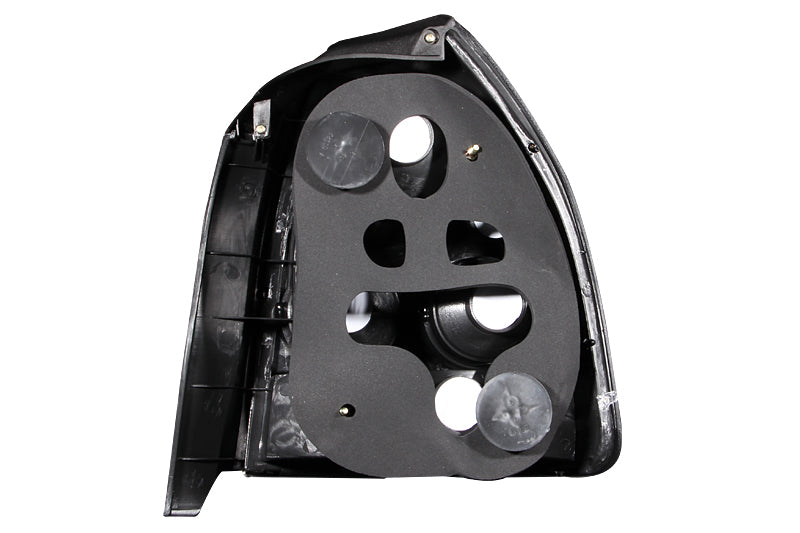 ANZO 1996-2000 Honda Civic Taillights Black - Burkken Auto Parts