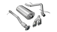 Corsa 2011-2013 Chevrolet Silverado Crew Cab/Short Bed 1500 6.2L V8 Polished Sport Cat-Back Exhaust - Burkken Auto Parts
