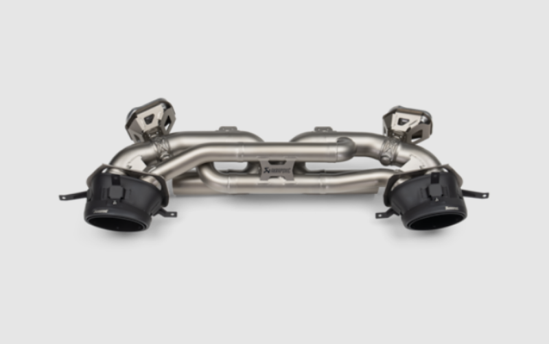 Akrapovic 2025 Porsche 911 992.2 Slip-On Line Titanium Exhaust - Burkken Auto Parts
