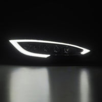 AlphaRex 12-21 Tesla Model S NOVA-Series LED Proj Headlights Blk w/Activtn Light & Seq.Sig / SB DRL - Burkken Auto Parts