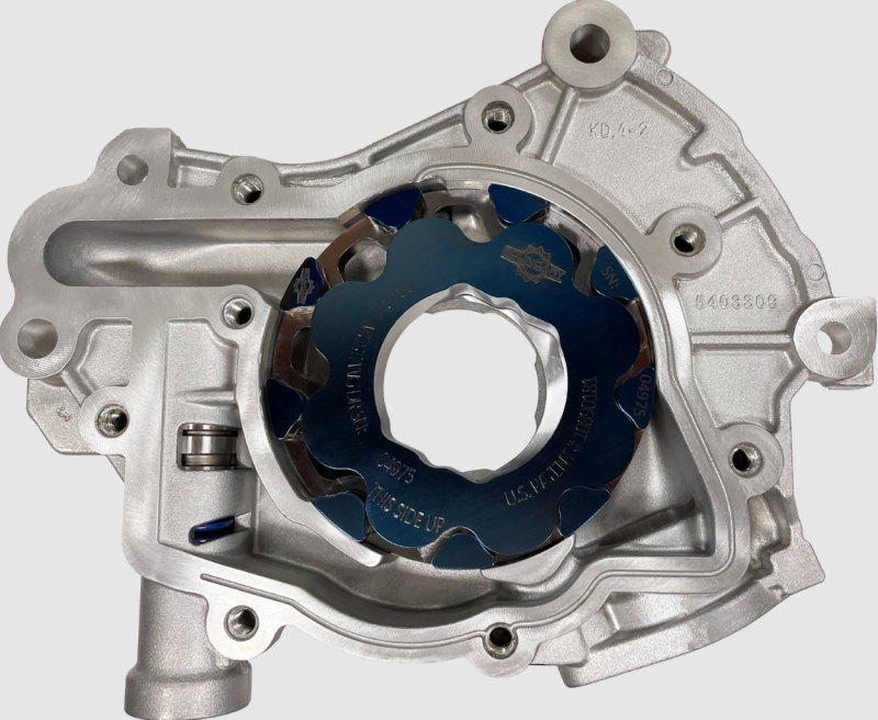 Boundary 2024+ Ford Coyote V8 Billet Dual Rotor Gear Treated Oil Pump Assembly w/ Billet Back Plate - Burkken Auto Parts