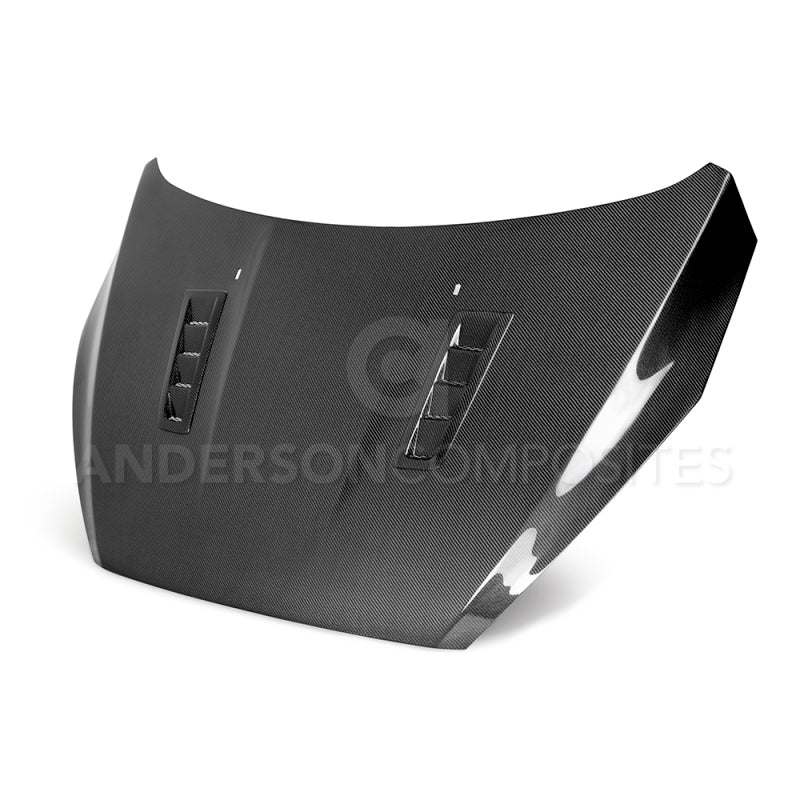 Anderson Composites 2016-2017 Ford Focus ST/RS Carbon Fiber RS Hood - Burkken Auto Parts