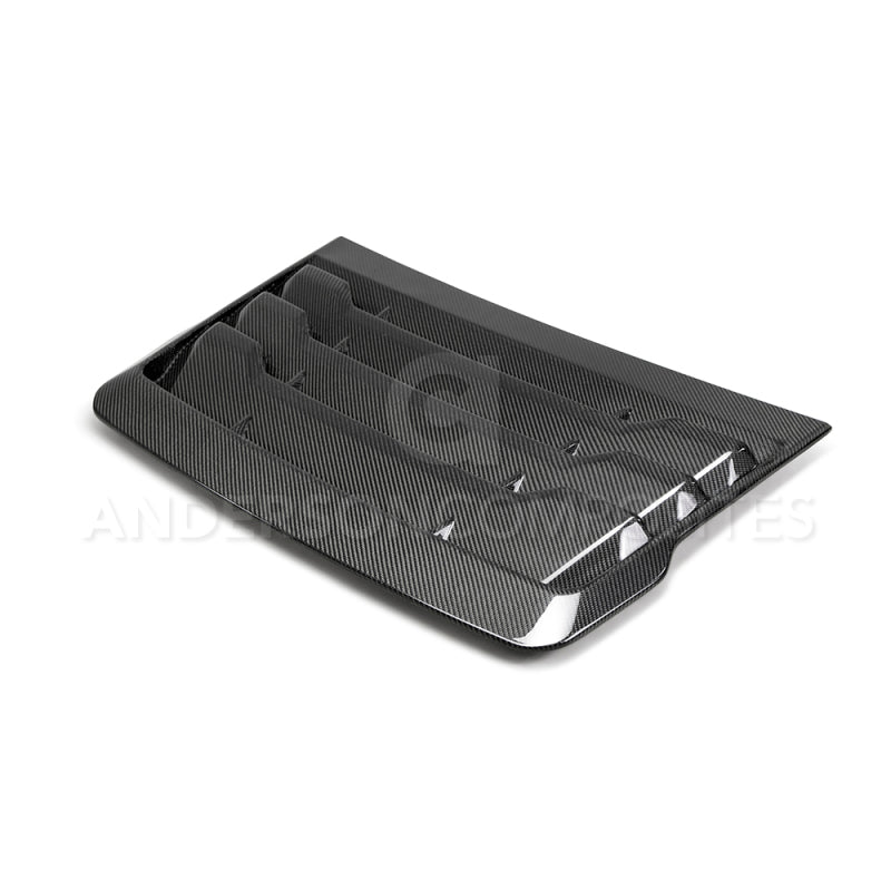 Anderson Composites 17-18 Ford Raptor Type-OE Carbon Fiber Hood Vent - Burkken Auto Parts
