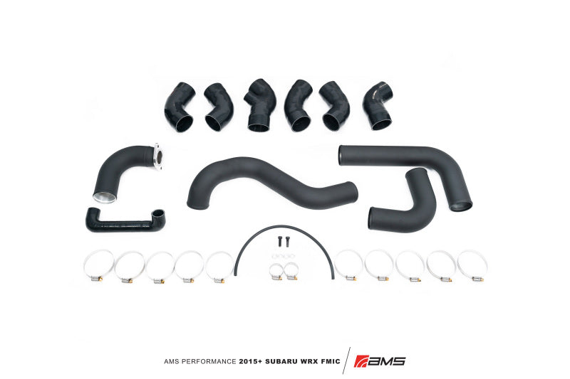 AMS Performance 2015+ Subaru WRX FA20 Front Mount Intercooler Kit with Bumper Beam - Burkken Auto Parts
