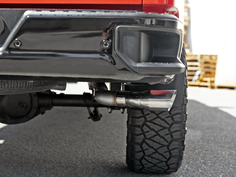 aFe Vulcan Series 3in 304SS Exhaust Cat-Back w/ Pol Tips 2019 GM Silverado / Sierra 1500 L4-2.7L (t) - Burkken Auto Parts