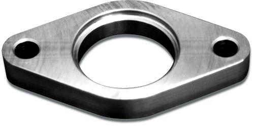 BLOX Racing 38mm Wastegate flange (TiAL/Deltagate) - Through hole (1018 Mild Steel) - Burkken Auto Parts